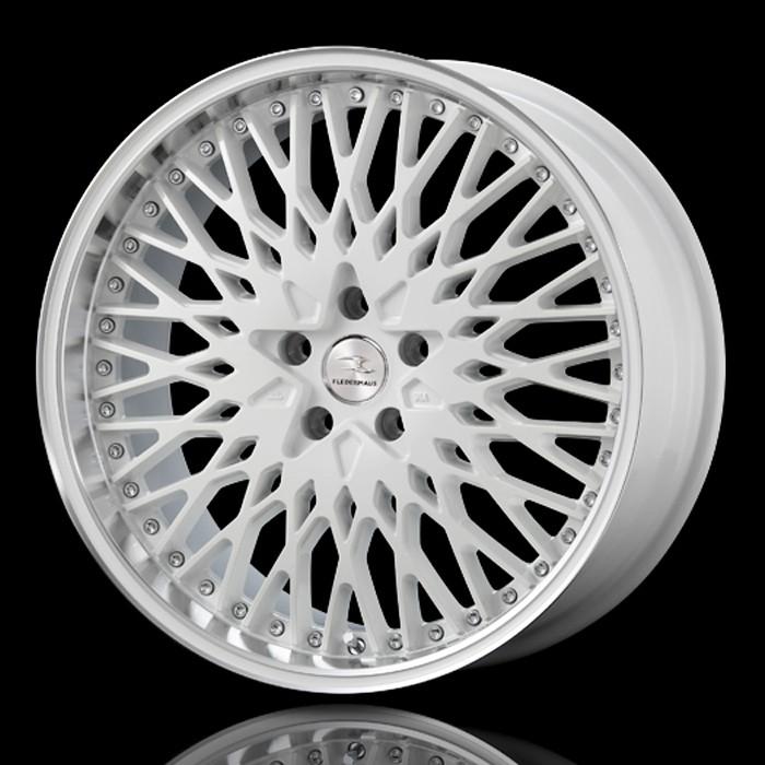 クエルボ40 ホイール単品 FLEDERMAUS エアバルブ センターキャップ付き