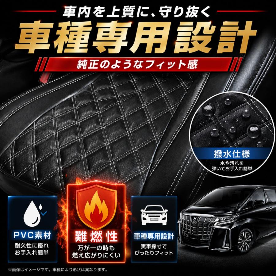 スーパーキャリィ DA16T 2018 2024 シートカバー 運転席 助手席 1台分
