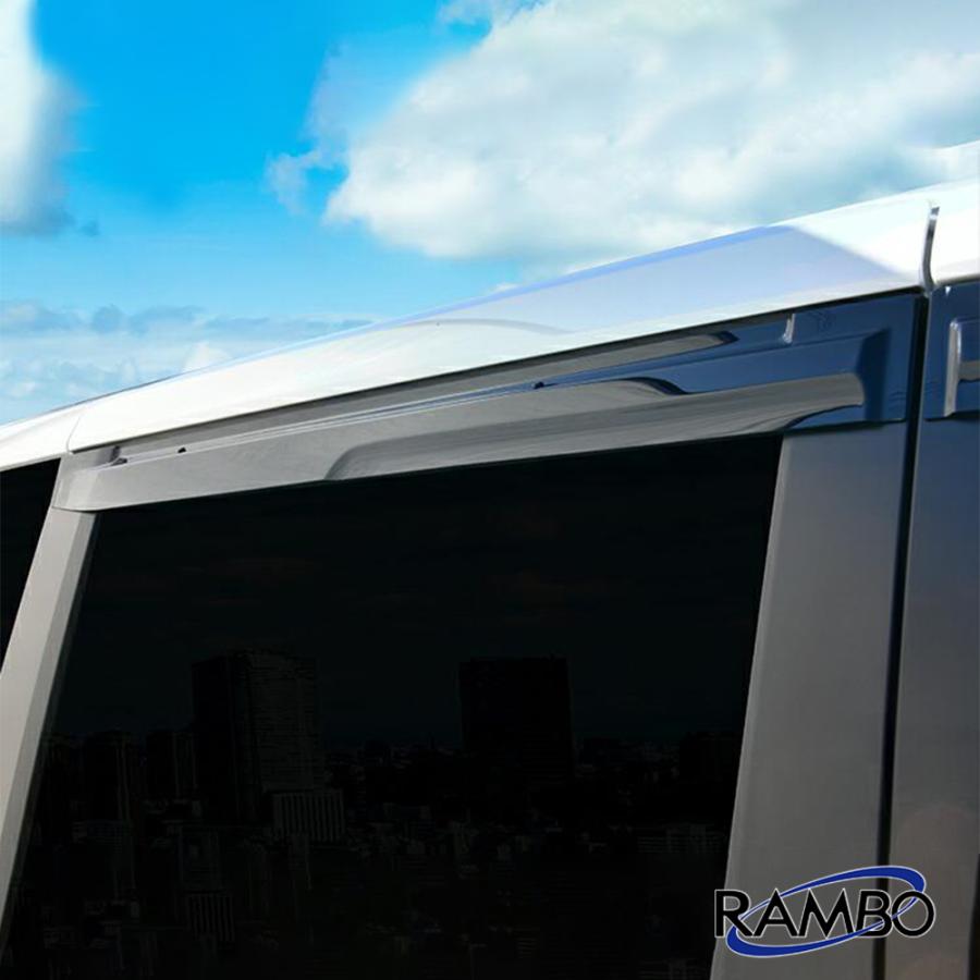 ステップワゴン RP6 RP7 RP8 ドアバイザー 雨よけ 換気 金具付 両面
