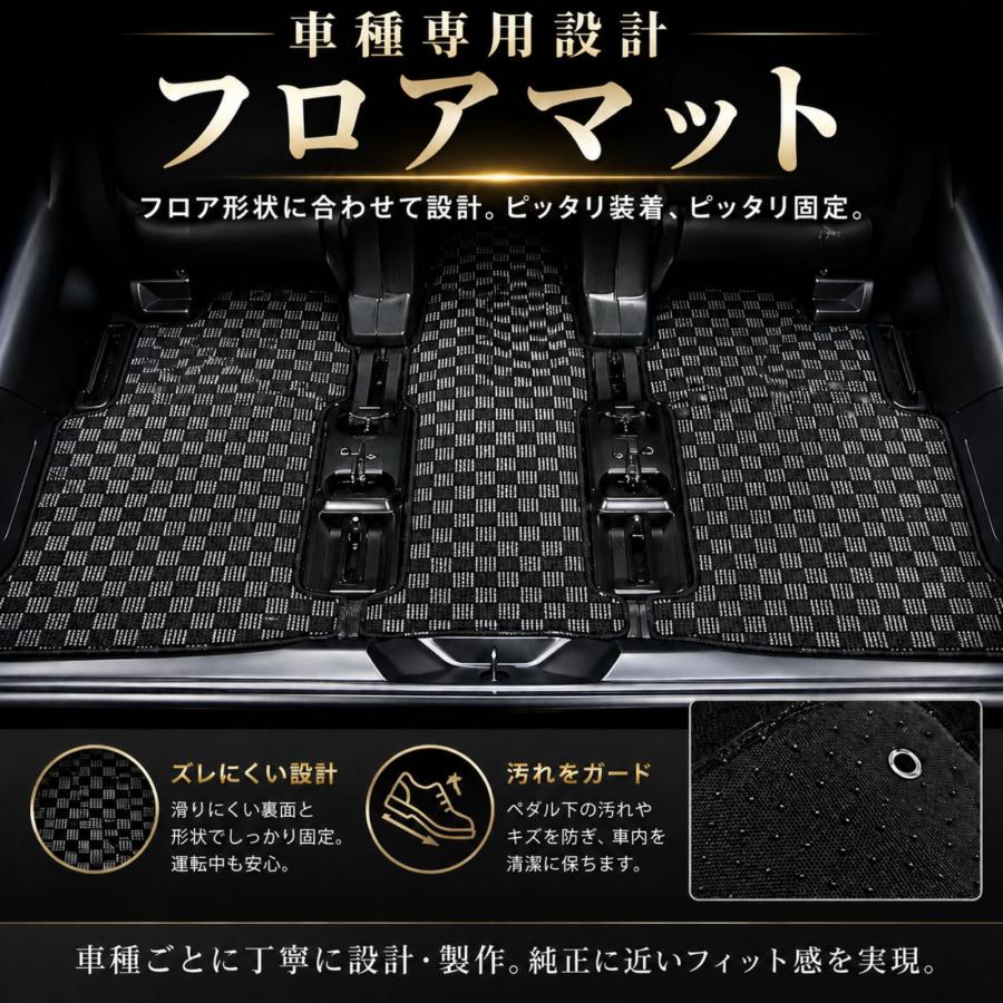 タント LA650S LA660S 2019年 フロアマット カーマット 1台分 運転席