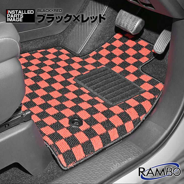 ノア ヴォクシー 90系 2022年〜 フロアマット チェック柄 1〜3列目 