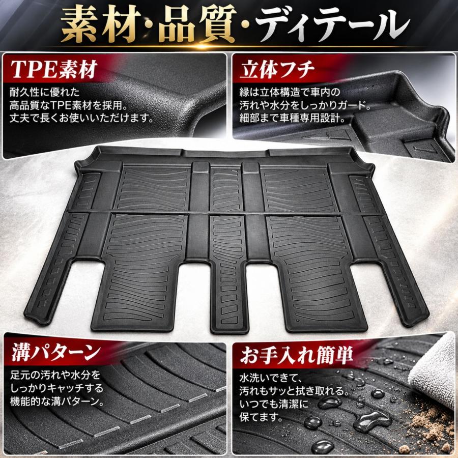 ヴォクシー ノア エスクァイア 80系 フロアマット 2列目用 セカンド