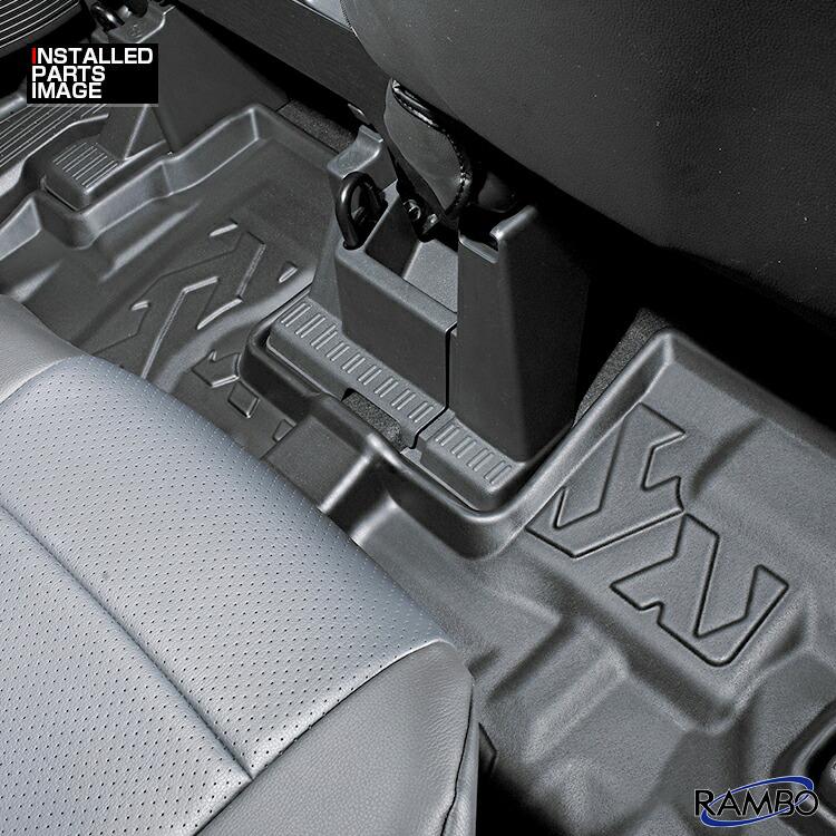 ホンダ N-VAN JJ1/2 3Dラバーマット 2列目用 フロアマット ブラック