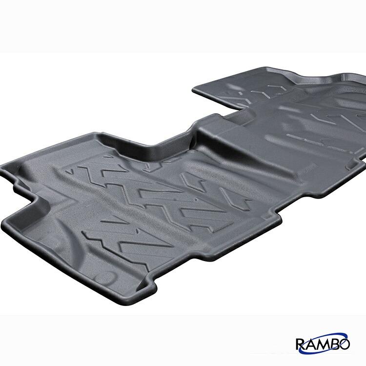 ホンダ N-VAN JJ1/2 3Dラバーマット 2列目用 フロアマット ブラック