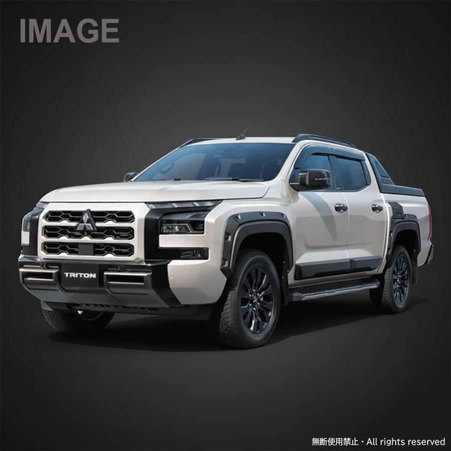 トライトン LC2T ホイールアーチモール オーバーフェンダートリム 海外