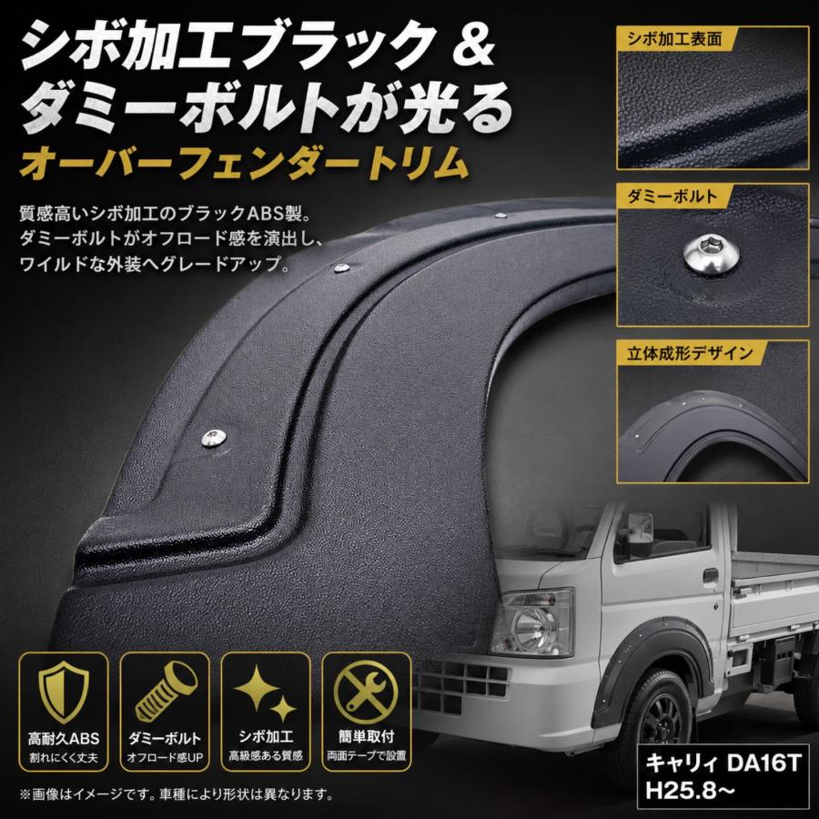 キャリィ スーパーキャリィ DA16T H25.8〜 オーバーフェンダートリム