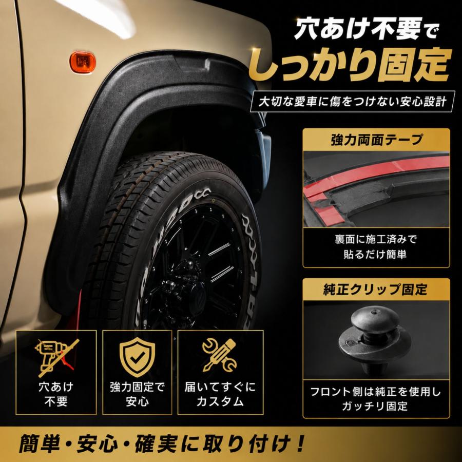 タウンエース バン S402M S403M S412M S413M オーバーフェンダー