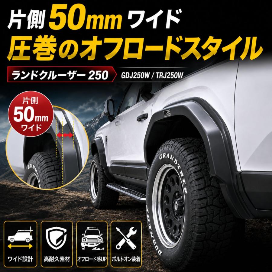【新品未使用】40系ランクル フロントターンシグナルランプ 12V 左右セット ランドクルーザー250 ランクル250 GDJ250W TRJ250W オーバーフェンダー