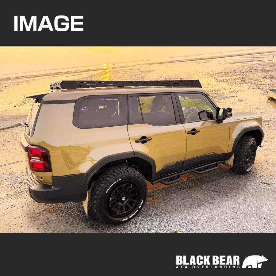 ランドクルーザー LC250 BLACK BEAR4x4 ルーフラック ルーフキャリア