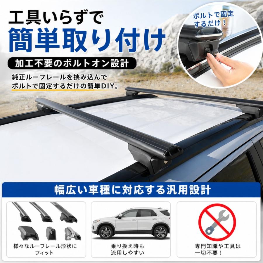 ルーフキャリア 汎用 引き取り限定 兵庫県 ランクル 250 300 プラド 150 トライトン RAV4 50 60 システムキャリア