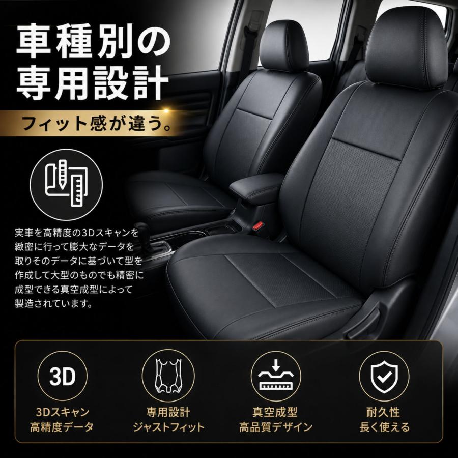 クオン UD 2011年 シートカバー パンチングレザー トラック用品 運転席