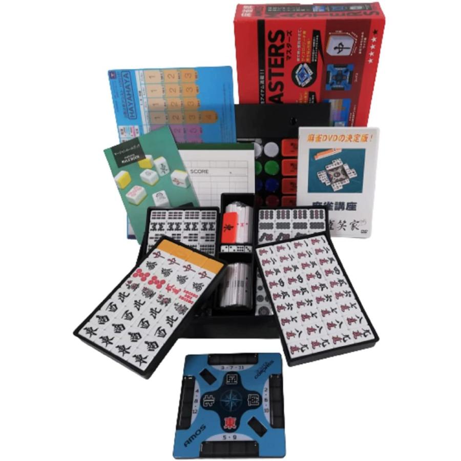 新品（特大サイコロ16mm付）麻雀牌・マットのセット・コンパス・ハヤハヤ付 新品】当店オリジナル（特大サイコロ16mm・スコア帳・ポーカー