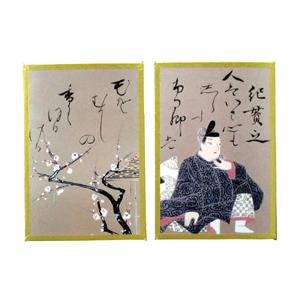 新品】光琳かるた 金箔紙仕上げ ○寛政12年(1800年)創業・大石 新品】光琳かるた 金箔紙仕上げ ○寛政12年(1800年)創業・大石