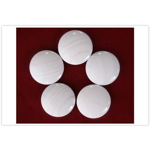 代引不可 囲碁セット 本蛤碁石 本那智黒石25号（7mm厚） 天然木碁笥