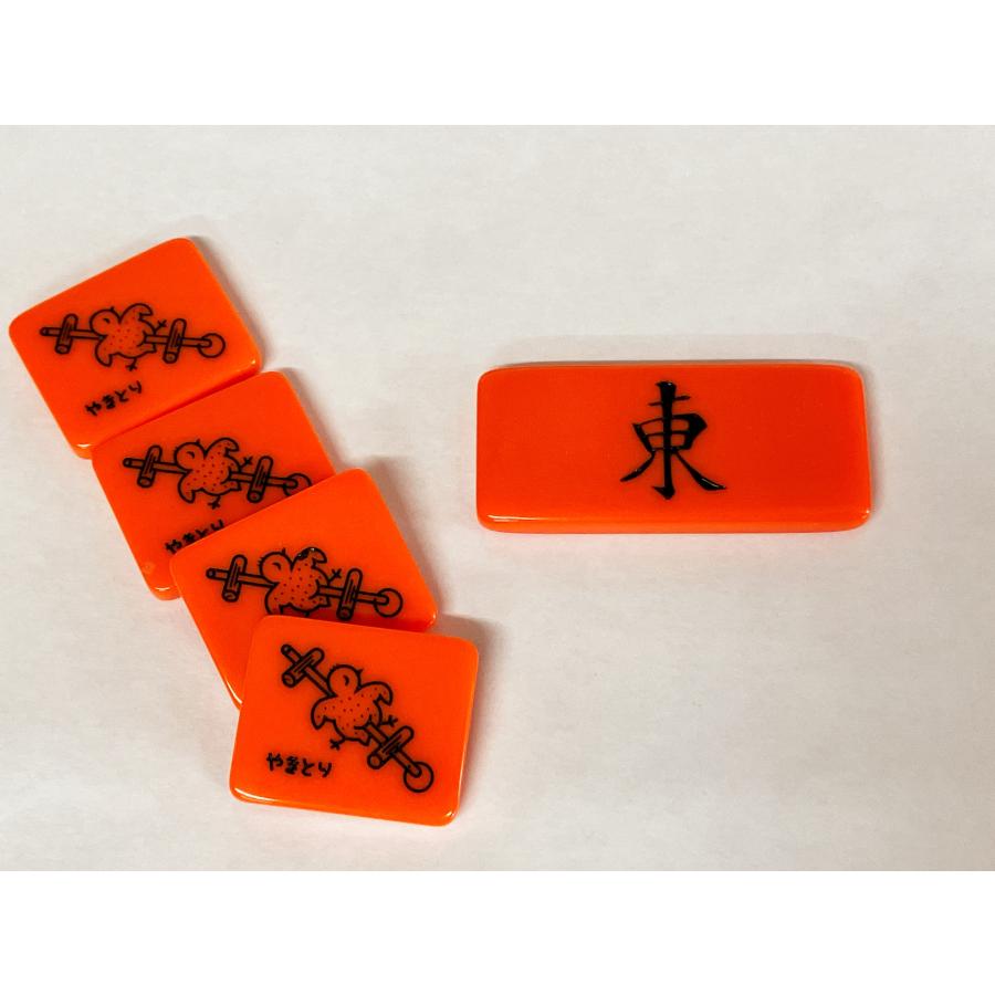 新品】カラー点棒フルセット（サイコロ・東南・やきとり付）麻雀用品