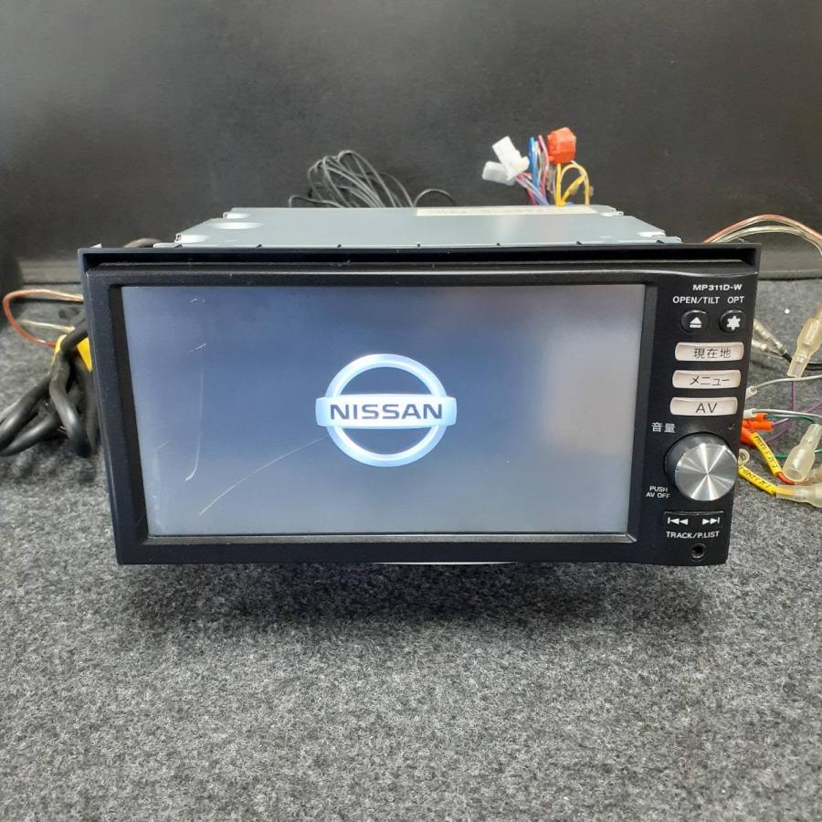 日産純正 MP311D-W SDナビ｜地図2014フルセグ｜BLUETOOTH 日産 純正 ナビ MC311D-W フルセグTV DVD Bluetooth 地図データ 2014年