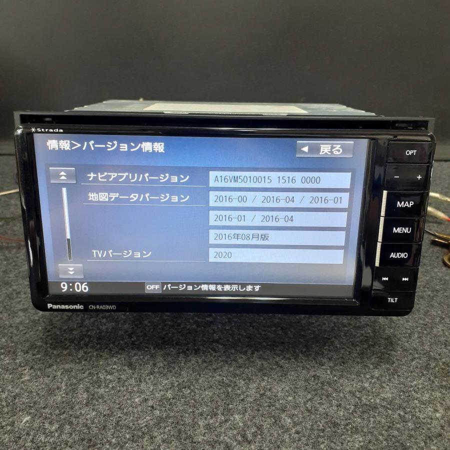 Panasonic パナソニック CN-RA03WD Strada TV DVD Bleutooth
