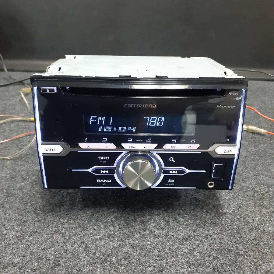 Carrozzeria カロッツェリア FH-3100 USB AUX 2DIN CD プレーヤー