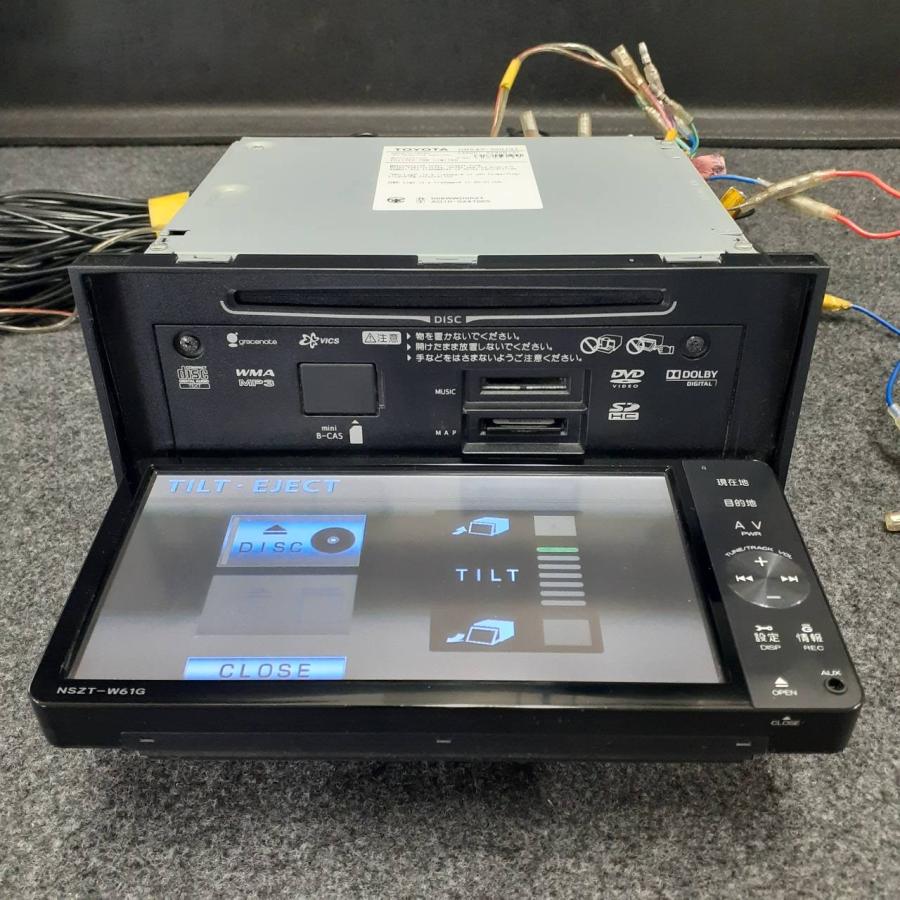 トヨタ純正SDナビゲーション NSZT-W61G TV/DVD/CD トヨタ純正SDナビゲーション NSZT-W61G TV/DVD/CD
