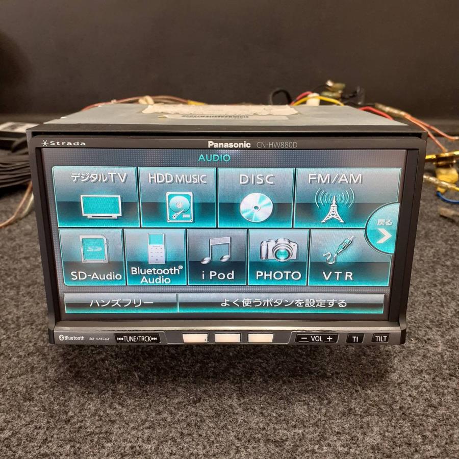 Panasonic パナソニック CN-HW880D フルセグTV DVD Bluetooth