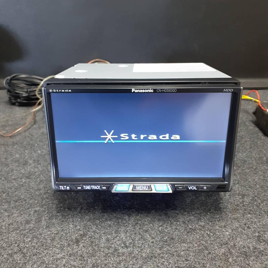 Panasonic パナソニック Strada CN-HDS630D DVD MD 地図データ 2005年