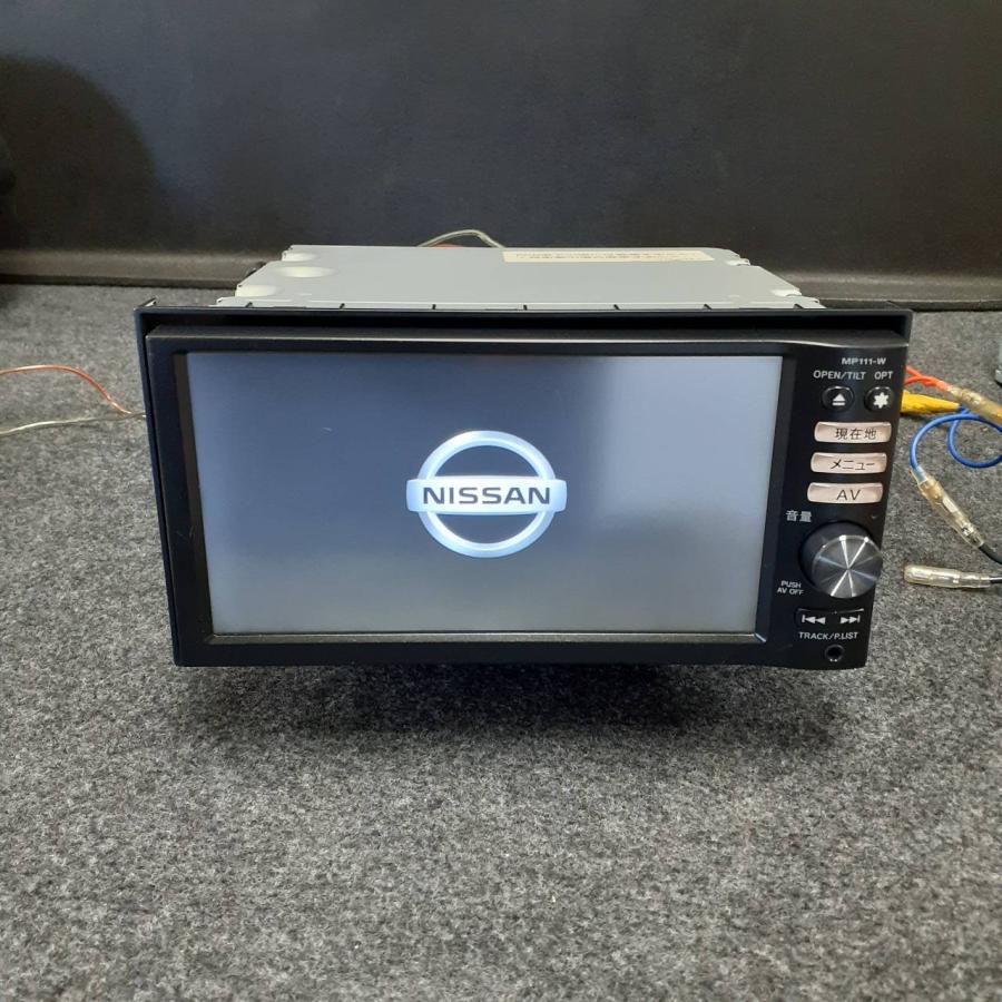 日産 純正 ナビ フルセグTV MP111-W TV CD Bluetooth NVF-0618ZH 地図