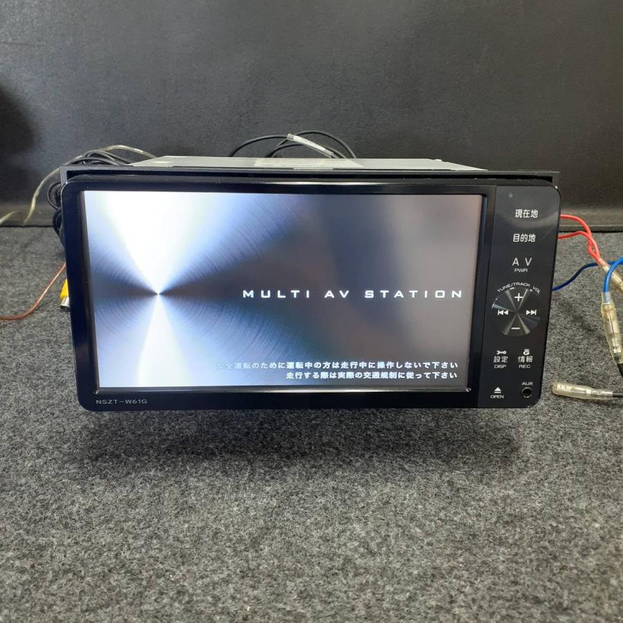 282 動作良好 解除済み トヨタ NSZT-W61G Bluetooth　フルセグ 283 動作良好 解除済み トヨタ Bluetooth NSZT-W61G フルセグ