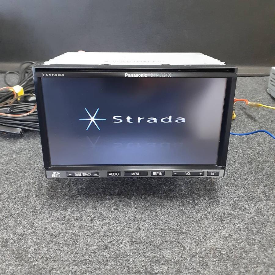 Panasonic パナソニック CN-MW240D Strada フルセグTV DVD CD メモリー