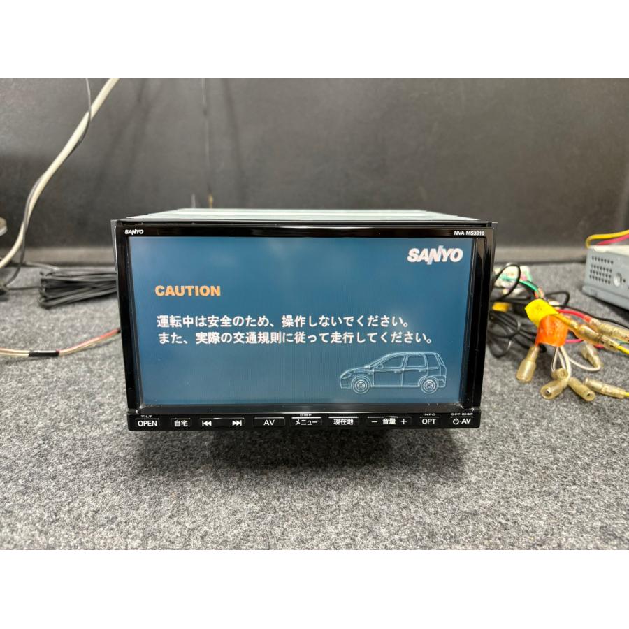 SANYO NVA-MS3310 カーナビ スズキ 純正 ナビ SANYO サンヨー NVA-MS3310 フルセグTV DVD CD SD