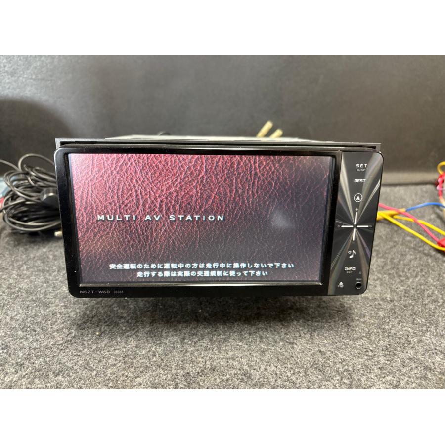 トヨタ 純正 ナビ NSZT-W60 フルセグTV DVD CD SD Bluetooth 地図
