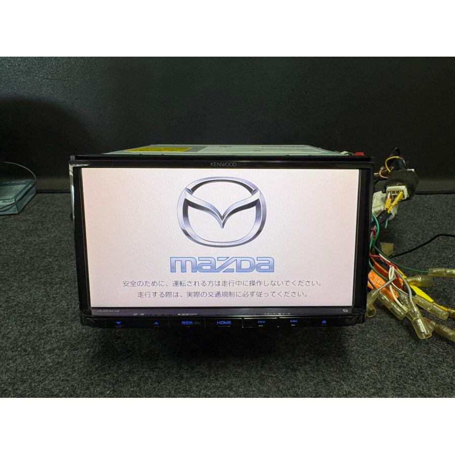 【MAZDA純正 A9K4】Bluetooth対応 カーナビ マツダ 純正 ナビ 2018年製 KENWOOD ケンウッド A9K4 フルセグTV DVD