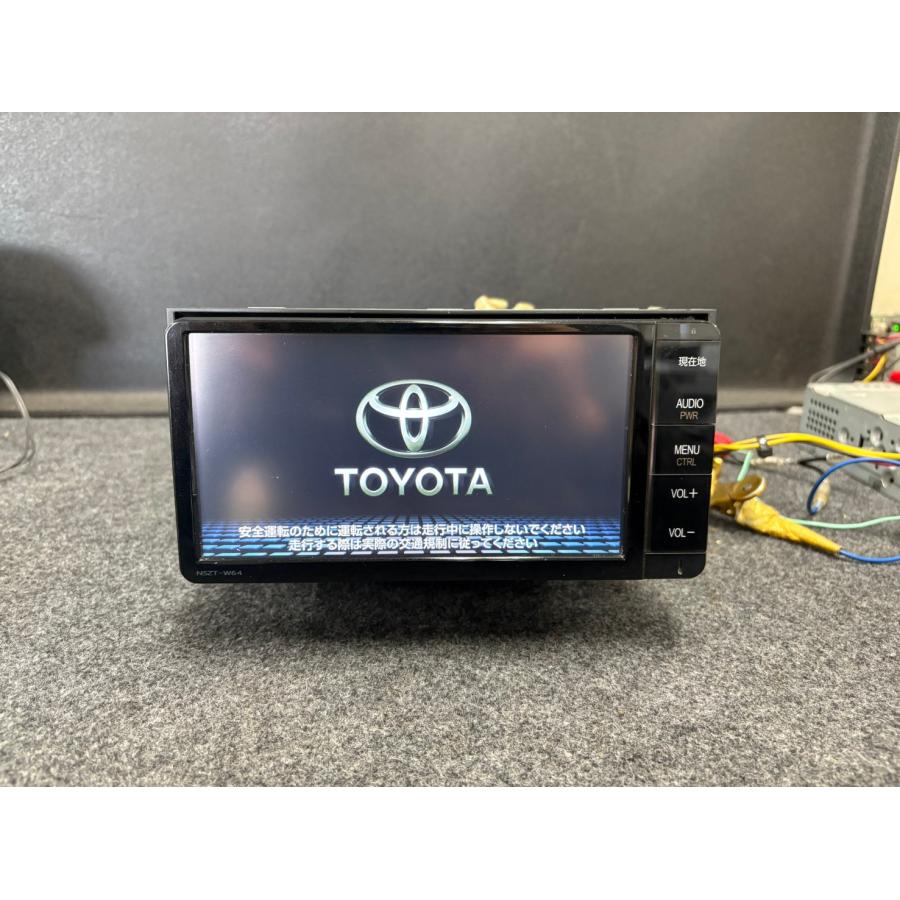 トヨタ 純正 ナビ NSZT-W64 フルセグTV DVD SD Bluetooth SDナビ