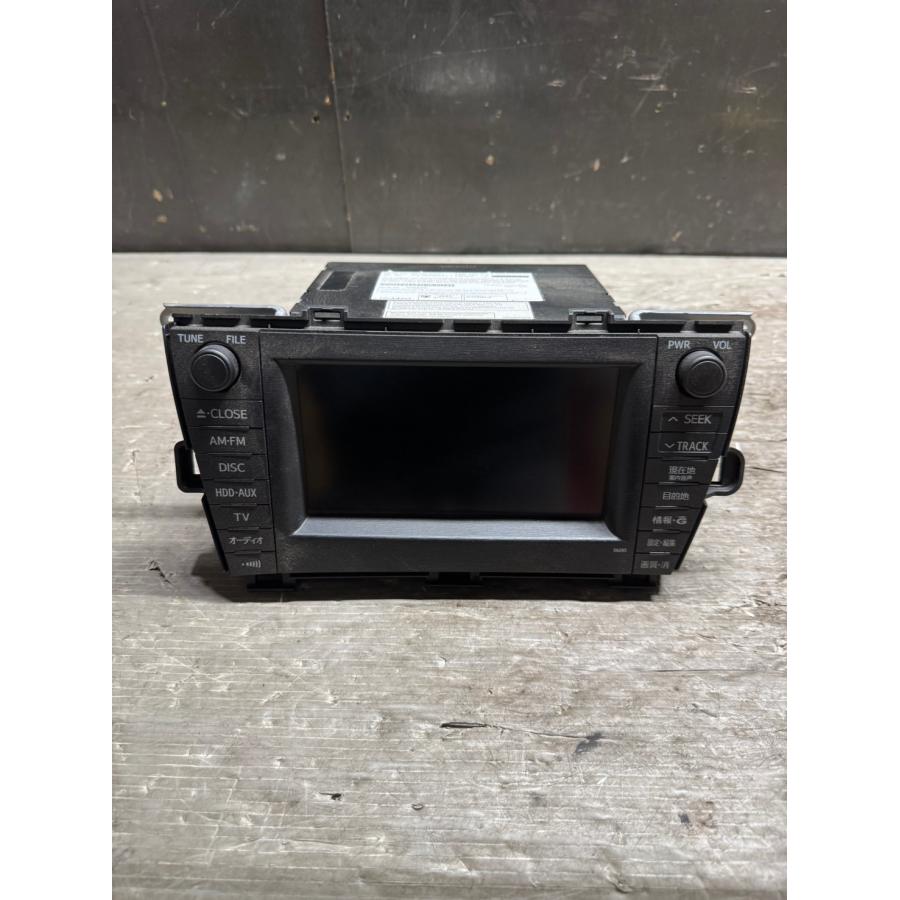 30プリウス純正ナビ トヨタ 30 プリウス S 前期 (ZVW30) 純正 ナビ 86100-47071 HDDナビ
