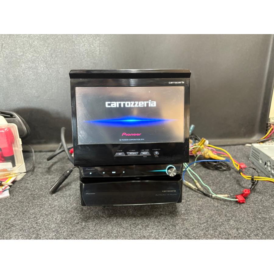 希少1DIN+1DINインダッシュ　最高峰サイバーナビ　4×4フルセグ地デジ　Bluetooth内蔵　AVIC-VH99　80GBHDD 10000曲録音 希少1DIN+1DINインダッシュ 最高峰サイバーナビ 4×4フルセグ地デジ