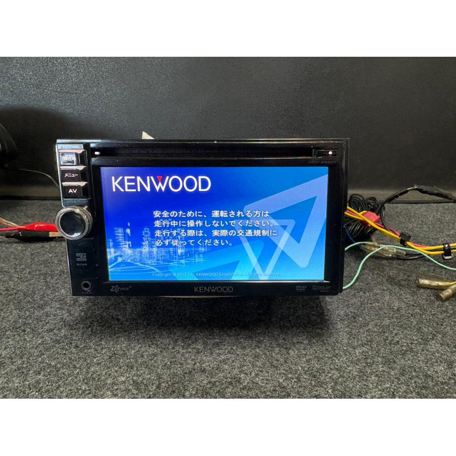 ケンウッド　MDV-434DT 6.1インチ　地デジ　地図2018年　彩速ナビ KENWOOD ケンウッド MDV-434DT 彩速ナビ 6.1インチ DVD USB microSD CD