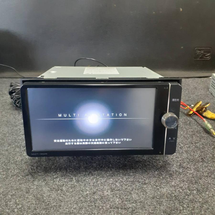 トヨタ 純正 ナビ NSZT-W62G フルセグTV DVD CD Bluetooth 地図データ