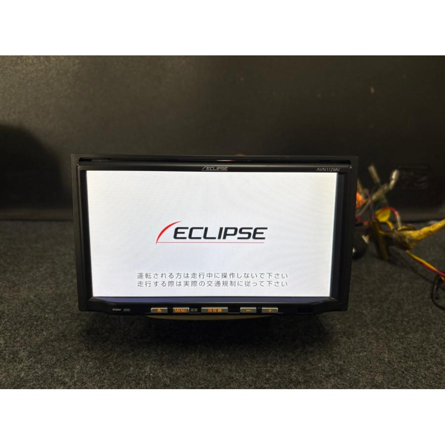 ECLIPSE AVN112MV カーナビ 本体 ECLIPSE イクリプス AVN112MV TV CD 地図データ 2016年 メモリー ナビ