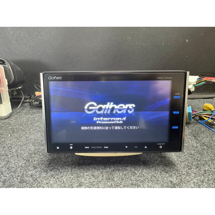 ホンダ純正Gathers VXM-145VFi メモリーナビ CD/DVD/地デジ/SD録音/Bluetooth/フルセグ ホンダ 純正 ナビ Gathers VXM-145VFi フルセグTV DVD SD Bluetooth