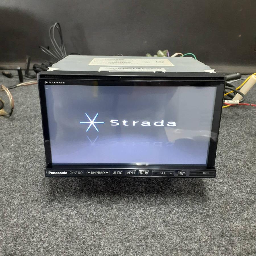 パナソニック CN-S310DFA ストラーダ Bluetooth フルセグ Panasonic パナソニック CN-S310D Strada フルセグTV DVD CD Bluetooth