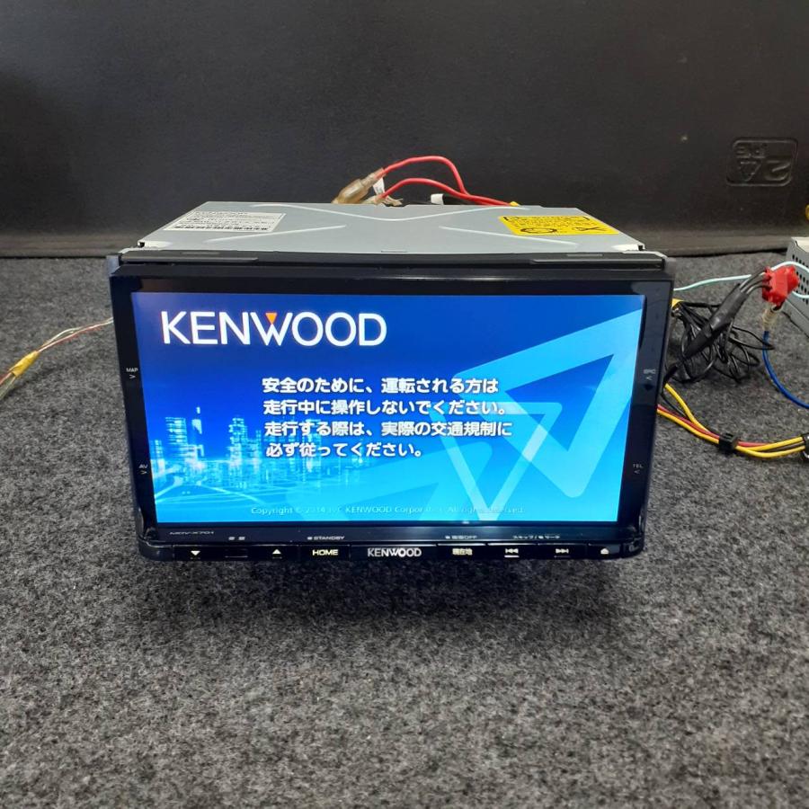 KENWOOD ケンウッド MDV-X701 フルセグTV DVD CD Bluetooth USB 地図