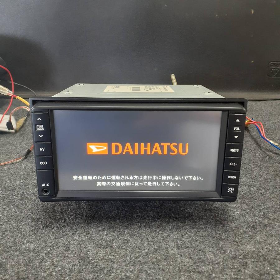 ダイハツ 純正 ナビ 86100-B2100 TV CD AUX メモリーナビ カーナビ