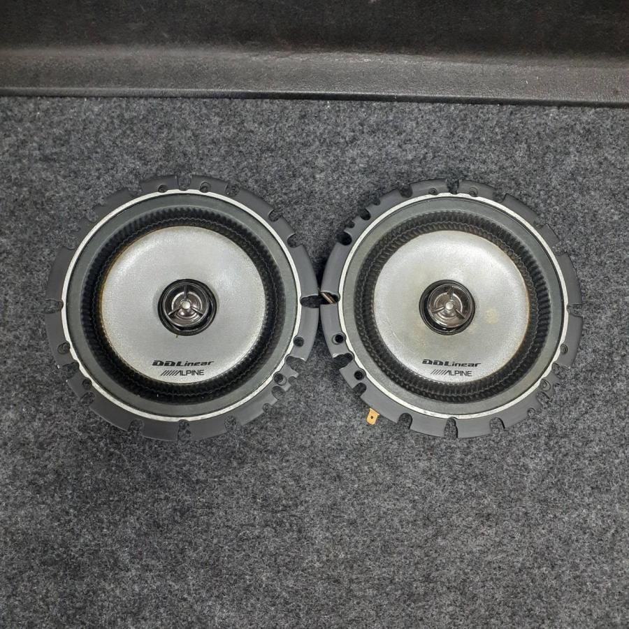 ALPINE スピーカーセット STE-162J DLS-164A ALPINE アルパイン DLS-164A DDLinear コアキシャル 2WAY 16cm 160W