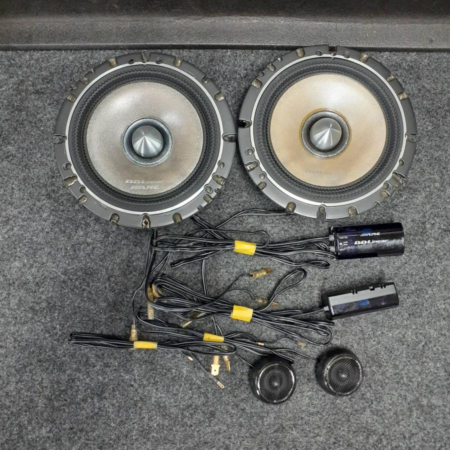 アルパイン DDL-RT16S 16センチ スピーカー セット ALPINE アルパイン DDL-RT16S セパレート 16cm 160W PEAK DDLinear