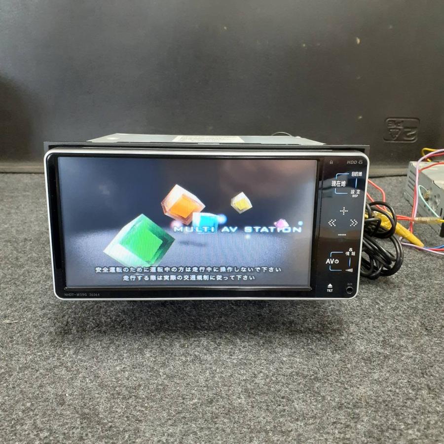 トヨタ（TOYOTA） 純正 ナビ NHDT-W59G TV DVD CD Bluetooth 地図