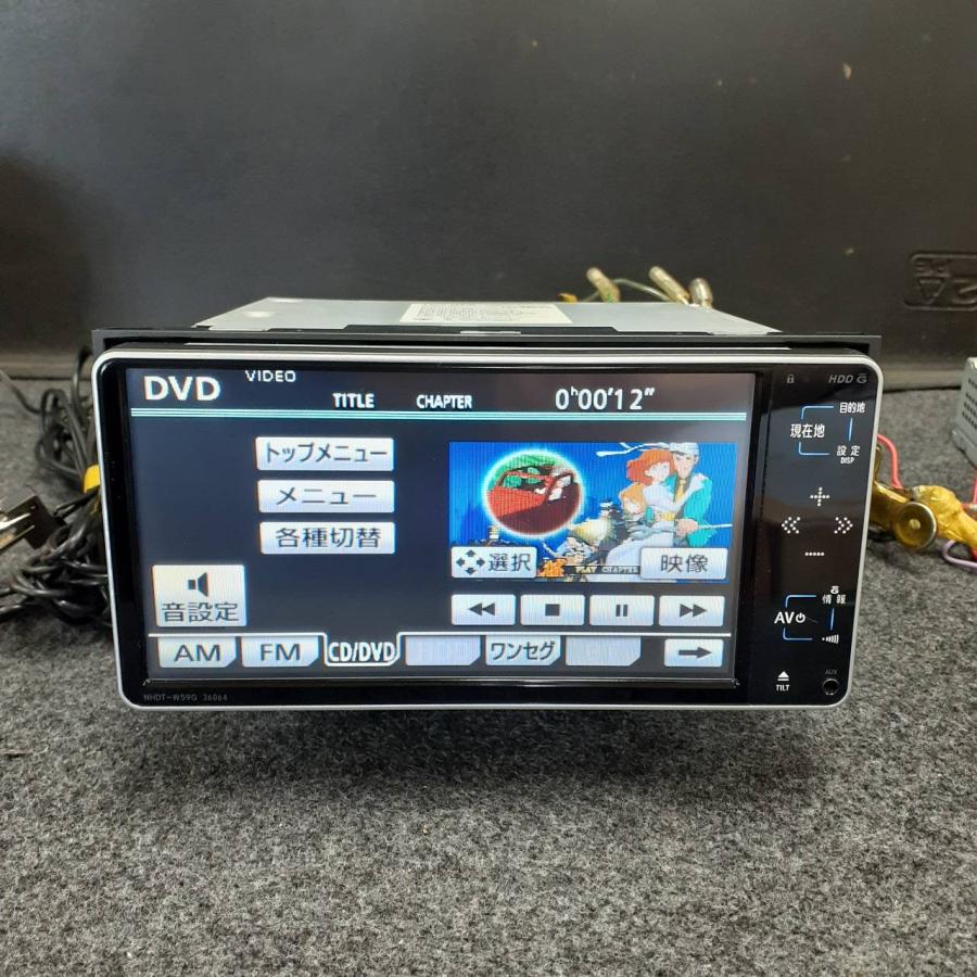 トヨタ純正　ワンセグ・Bluetoothナビ トヨタ（TOYOTA） 純正 ナビ NHDT-W59G TV DVD CD Bluetooth 地図