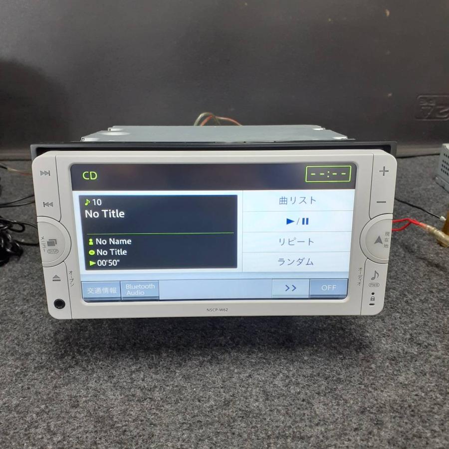 トヨタ（TOYOTA） 純正 ナビ NSCP-W62 TV CD Bluetooth 地図データ