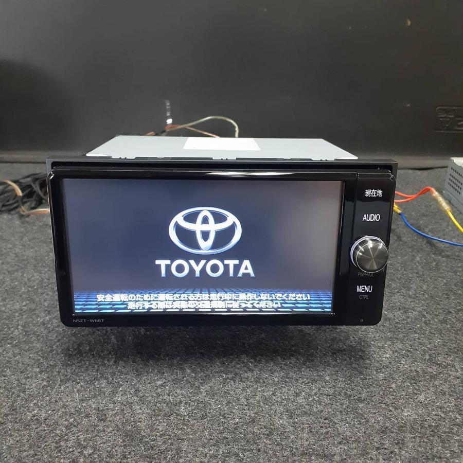 トヨタ 純正 ナビ NSZT-W66T フルセグTV Bluetooth メモリーナビ