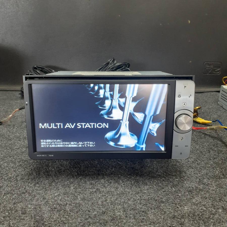カーナビ NHZN-W61G HDD DVD CD Bluetooth トヨタ 純正 ナビ NHZN-W61G フルセグTV DVD CD Bluetooth 地図データ