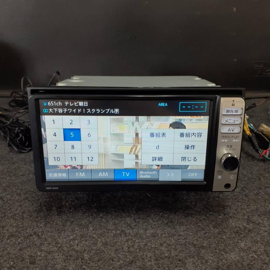 ダイハツ 純正 ナビ NMZP-W63D フルセグTV Bluetooth 地図データ 2015