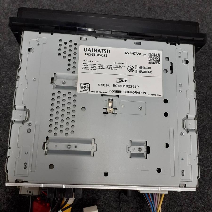 ダイハツ 純正 ナビ NMZP-W63D フルセグTV Bluetooth 地図データ 2015